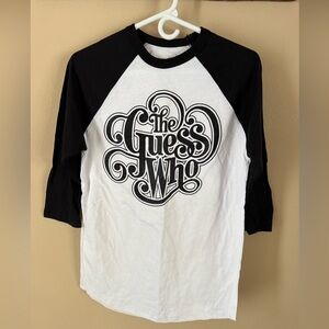 NEW Men’s The Guess Who 3/4 Sleeve Tour Tee, SZ Small